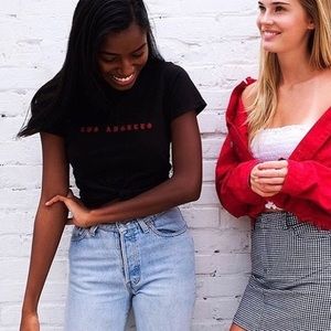 Los Angeles embroidered tee